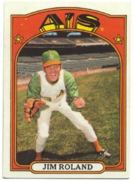 1972 Topps Baseball Cards      464     Jim Roland